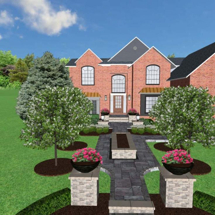 3-D Landscape Design